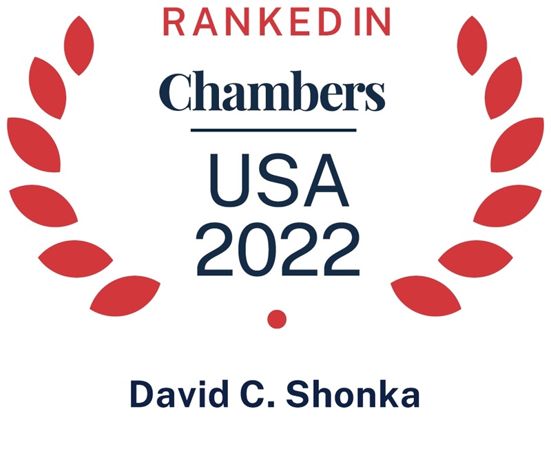 2022 Chambers USA Logo David Shonka